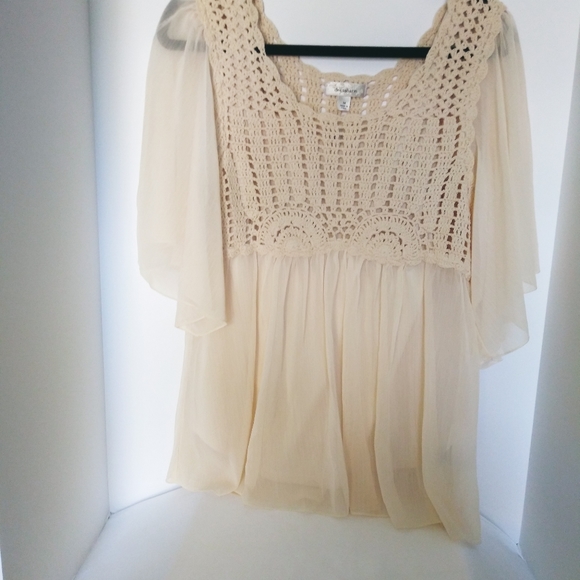 dressbarn Bohemian Peasant Blouse - Picture 5 of 6